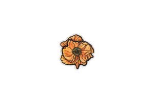 Fa bross Icelandic Poppy Bloom Brooch