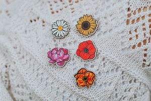 Fa bross Sunflower Bloom Brooch