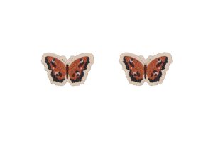 Fa fülbevaló Rouge Butterfly Earrings