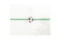 String karkötő Football Green Bracelet 