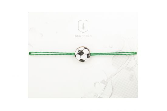 String karkötő Football Green Bracelet 