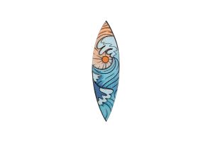 Fából készült bross Surf Brooch