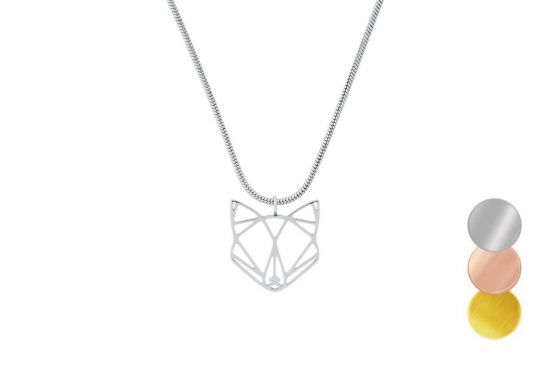 Fém medál Fox Steel Pendant